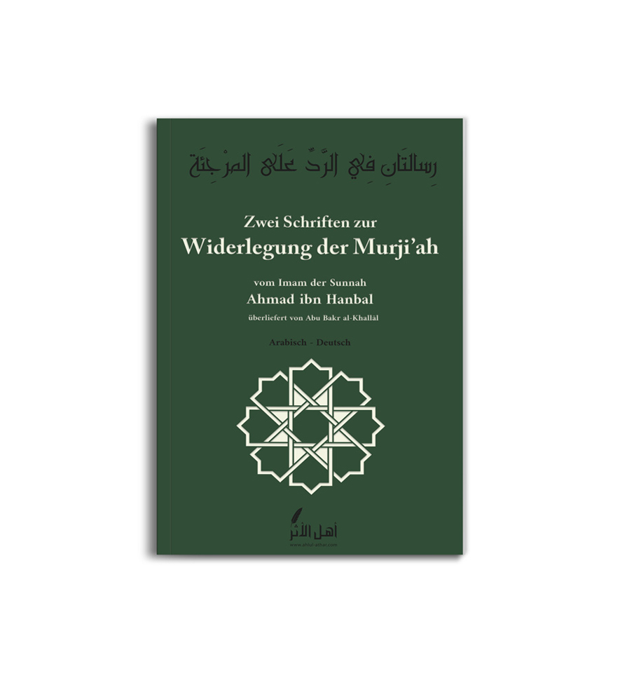 Buchumschlag Zwei Schriften zur Widerlegung der Murjiah
